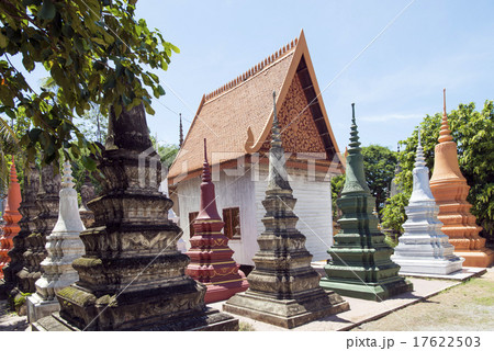 カンボジア　シェムリアップ　ワットボー 17622503