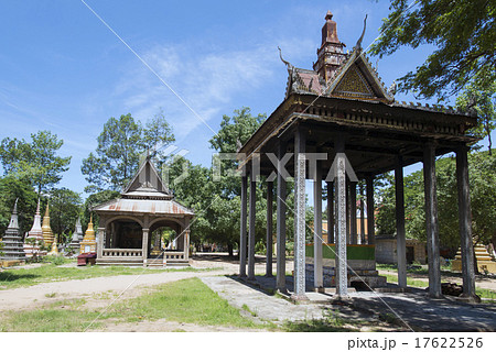 カンボジア　シェムリアップ　ワットボー 17622526