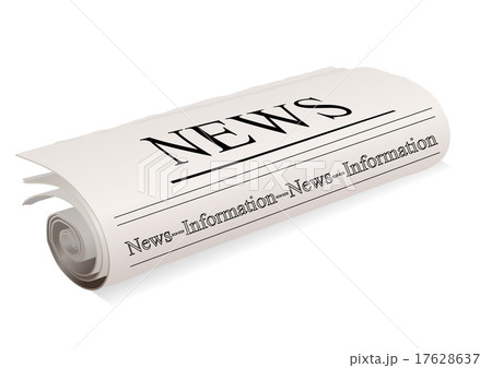 newspaper on white newspaper on white 17628637