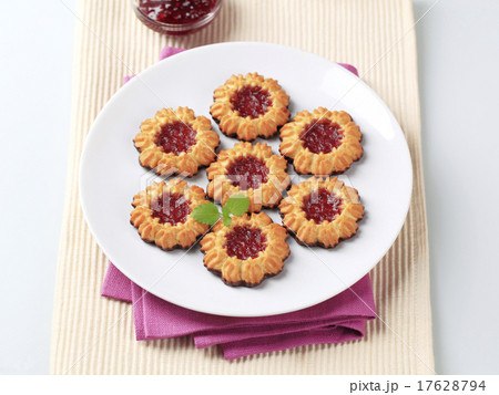 Jam Spritz Cookies 17628794