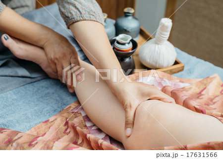 Thai foot and leg massage series 17631566