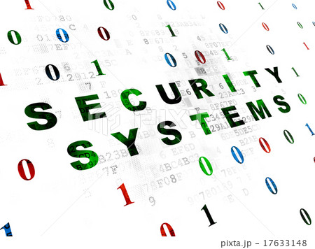 Security concept: Security Systems on Digital 17633148
