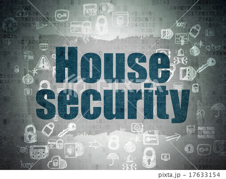 Safety concept: House Security on Digital Paper 17633154