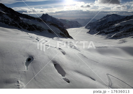 スイス最大のアレッチ氷河 17636013