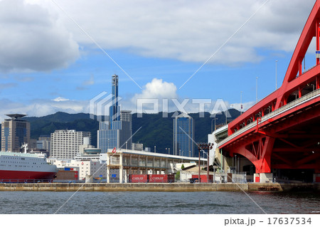 ポートアイランドから神戸市街地を望む ポートアイランドから神戸市街地を望む 17637534