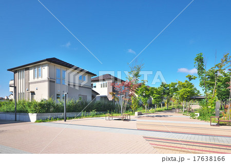 無電柱化住宅街 17638166