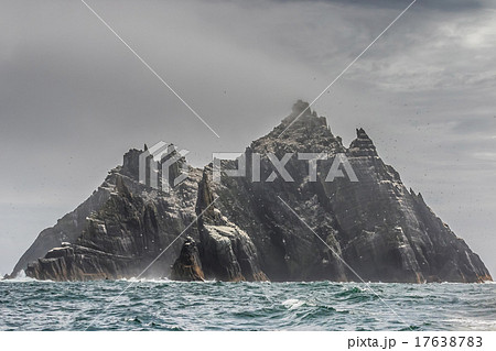 世界遺産スモール スケリッグ マイケル World Heritage Skellig Michaelの写真素材