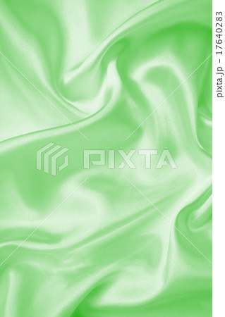 Smooth elegant green silk or satin texture  17640283