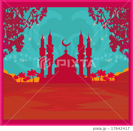 Ramadan background - mosque vector illustration Ramadan background - mosque vector illustration 17642417