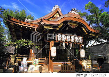 9月京都 安井金比羅宮本殿 17643394