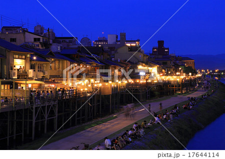 9月京都 鴨川納涼床・先斗町エリア 17644114