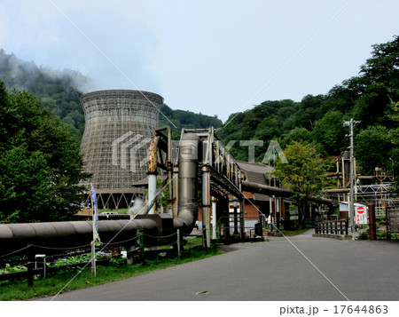 八幡平・日本初の地熱発電・松川地熱発電所(1) 八幡平・日本初の地熱発電・松川地熱発電所(1) 17644863