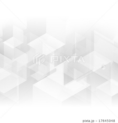 Vector Abstract geometric shape from gray cubes. Vector Abstract geometric shape from gray cubes. 17645048