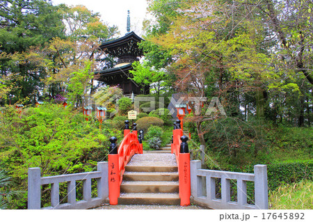 妻沼聖天山　平和の塔　 熊谷市　埼玉県 17645892