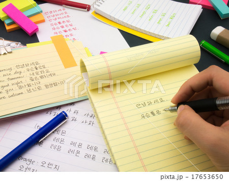 Writing New Language; Korean 17653650
