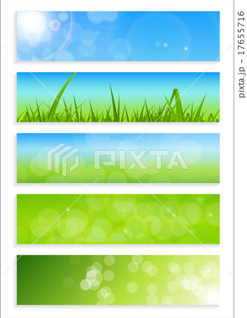 Natural Sunny Backgroundc Banner Vector 17655716