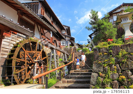 馬籠宿　水車小屋 17656115