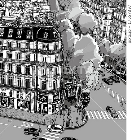 View towards La Madeleine in Paris 17657397