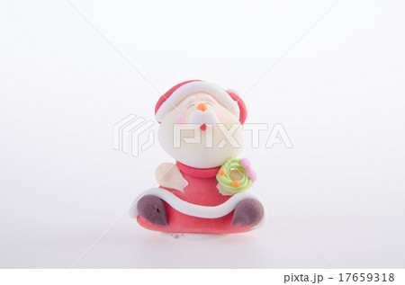 Santa Claus figurine on background 17659318