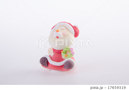 Santa Claus figurine on background 17659319