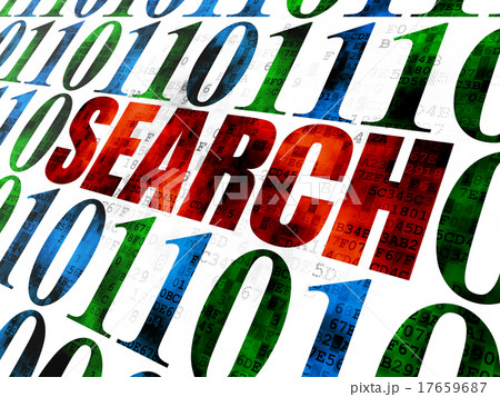 Web development concept: Search on Digital 17659687
