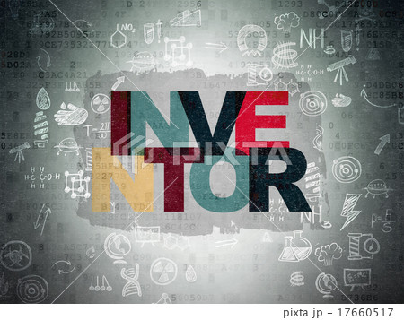 Science concept: Inventor on Digital Paper Science concept: Inventor on Digital Paper 17660517