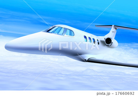 private white jet 17660692