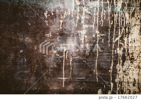 Rusty texture with dripping paint Rusty texture with dripping paint 17662027