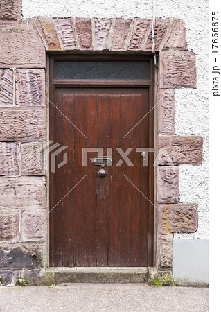 センターノブのドア door that the center changed a doorknob 17666875