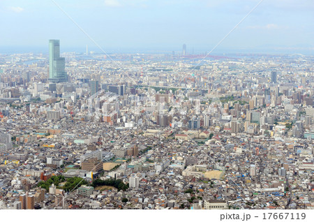 天王寺を空撮 17667119
