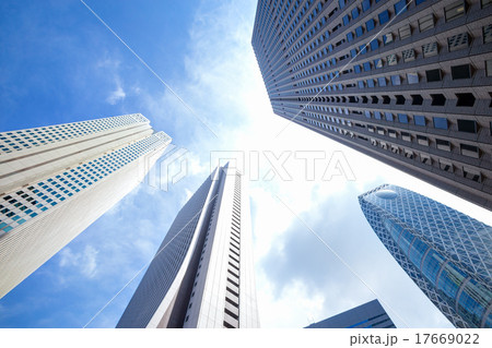 西新宿・高層ビル群 17669022