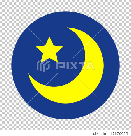 新月和星星 17670025