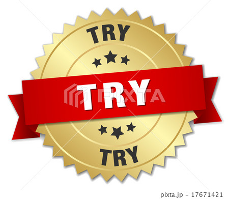 try 3d gold badge with red ribbon try 3d gold badge with red ribbon 17671421