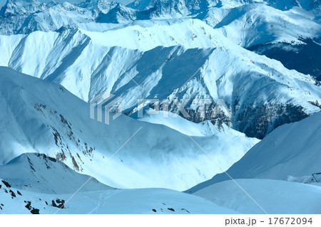 Silvretta Alps winter view (Austria). 17672094