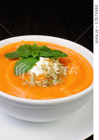 Pumpkin soup puree Pumpkin soup puree 17674880