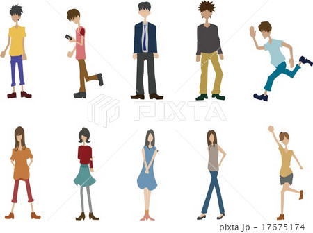 人々のイラスト 17675174