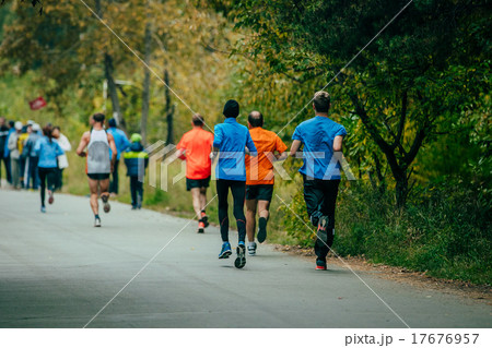 group of men running group of men running 17676957