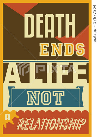 Death ends a life not a relationship 17677804