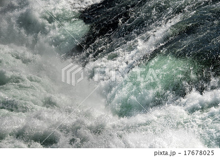 rhine waterfalls in Switzerland detail rhine waterfalls in Switzerland detail 17678025