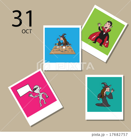 Halloween calendar 17682757