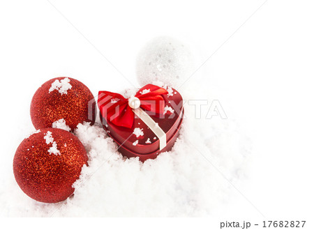 Christmas balls and present 17682827