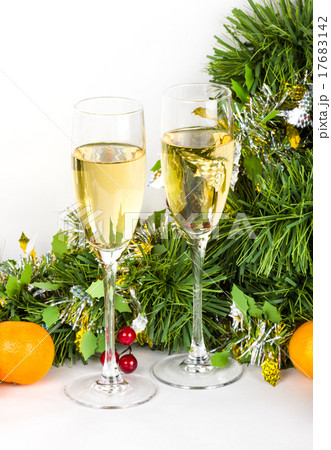 Christmas champagne Christmas champagne 17683142