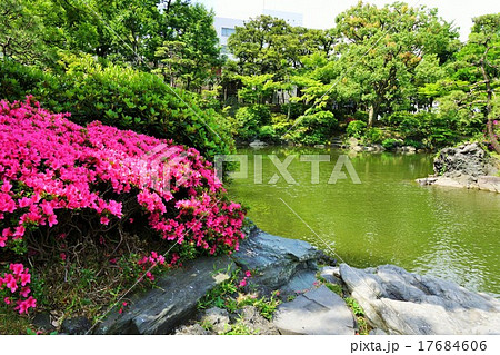 旧安田庭園内（両国公会堂） 17684606