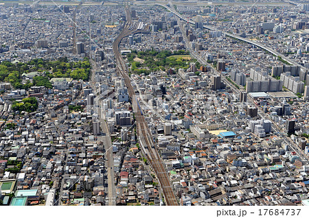 大阪市住吉区を空撮 大阪市住吉区を空撮 17684737