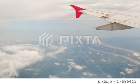 Wing of an airplane Wing of an airplane 17686415