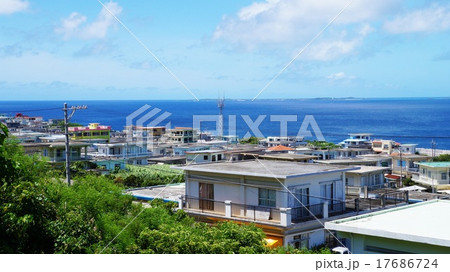 高台から眺める伊良部の町 高台から眺める伊良部の町 17686724