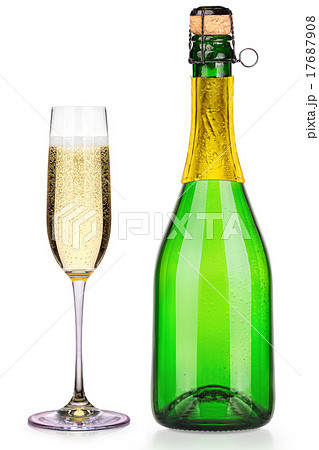 Luxury champagne collection isolated Luxury champagne collection isolated 17687908