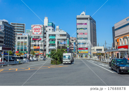東武東上線 志木駅 南口ロータリーの写真素材 東武東上線 志木駅 南口ロータリーの写真素材