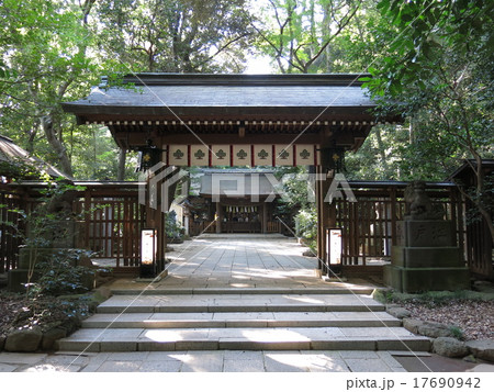 流山市駒木の諏訪神社（神門） 17690942