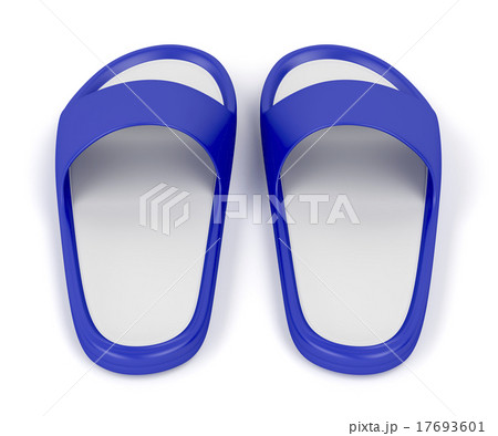 Blue slippers 17693601